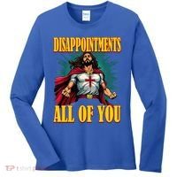 Disappointments Sarcastic All Of You Christian Jesus  Women's Long Sleeve Shirt thumb 0