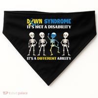 Down Syndrome Awareness Day Month & Gifts  USA-Made Doggie Bandana thumb 0