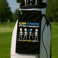 Down Syndrome Awareness Day Month & Gifts  Golf Towel thumb 2