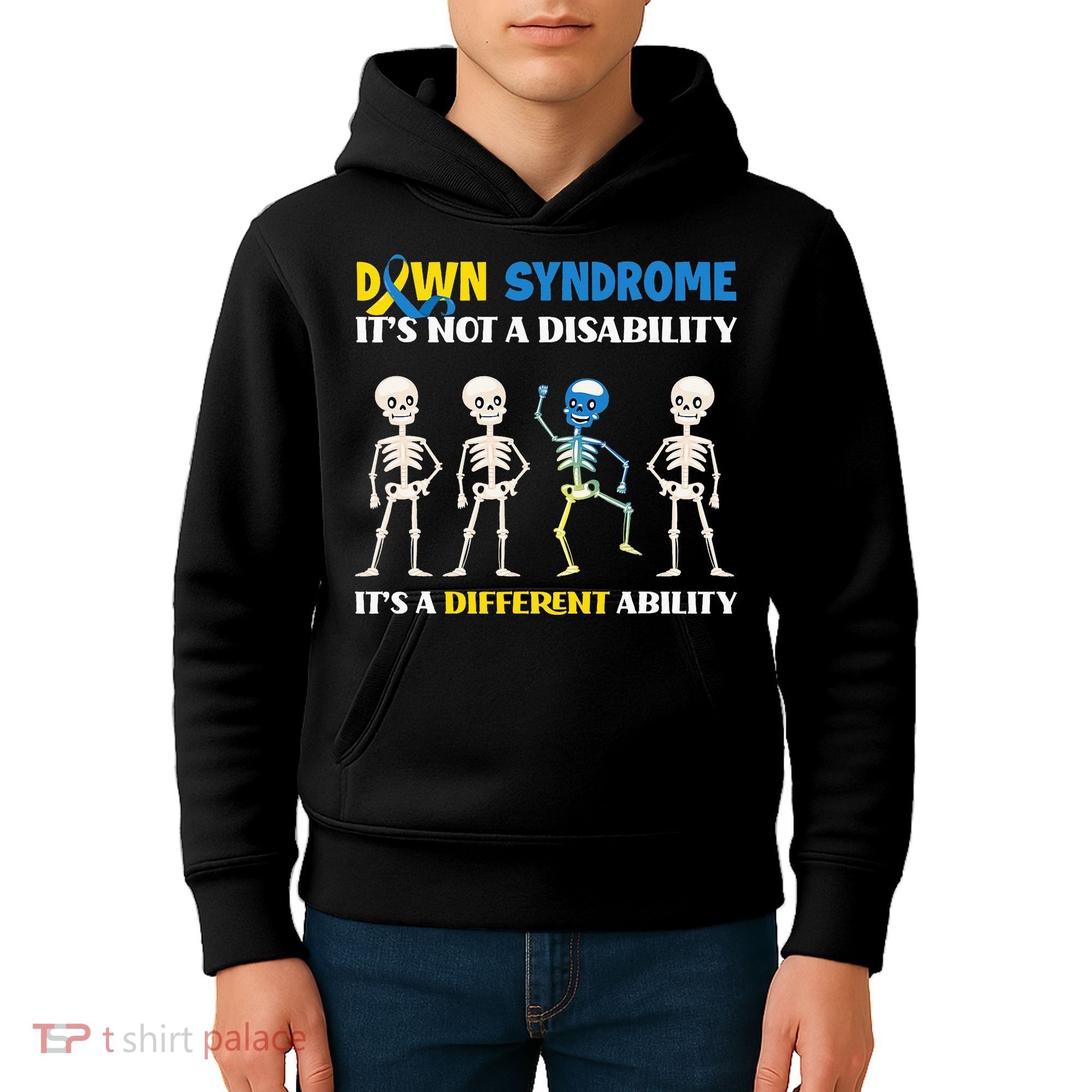 Down Syndrome Awareness Day Month & Gifts  Kids Hoodie