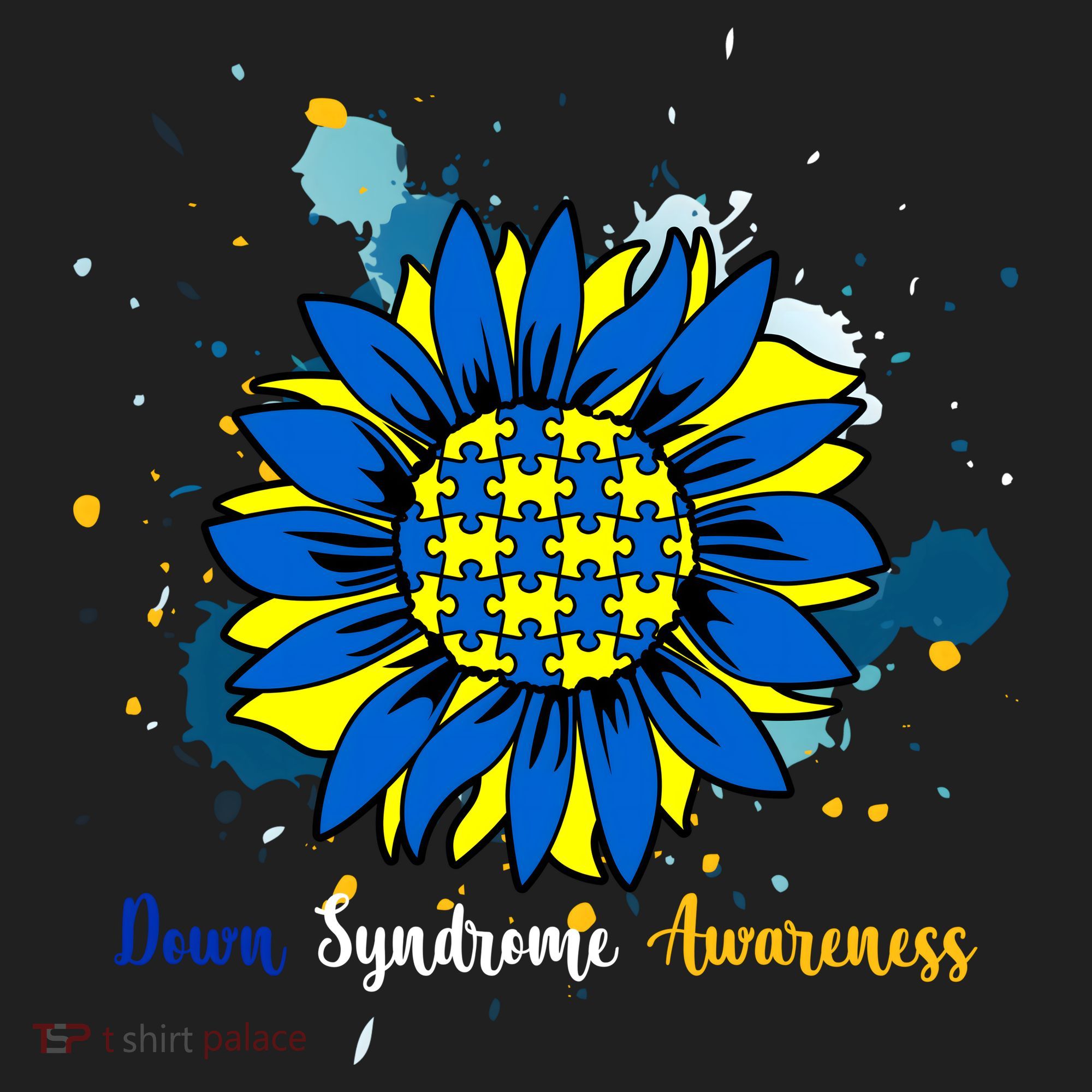 Down Syndrome Awareness Sunflower Women's Sweatshirt