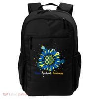Down Syndrome Awareness Sunflower Backpack thumb 0