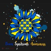 Down Syndrome Awareness Sunflower Backpack thumb 2