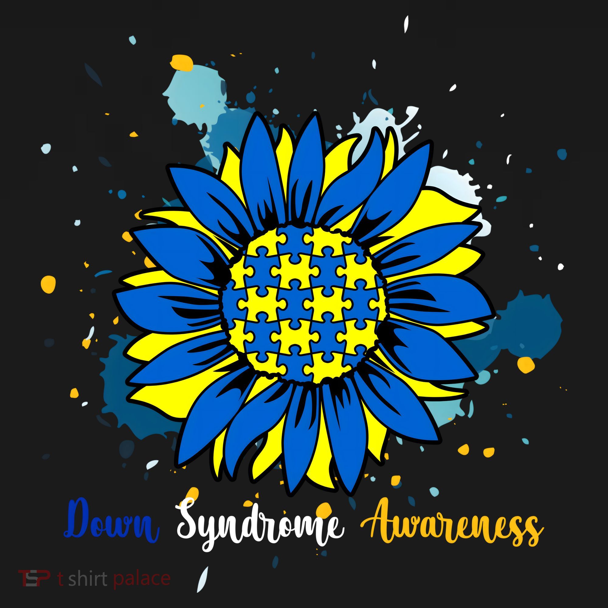 Down Syndrome Awareness Sunflower Backpack