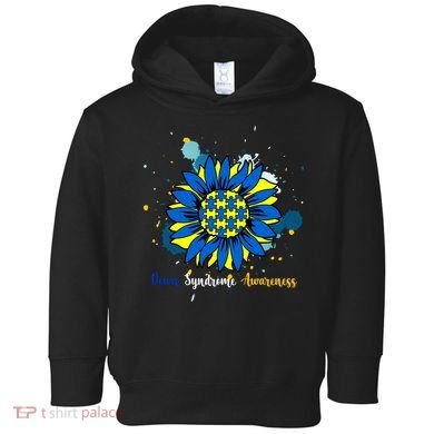 Down Syndrome Awareness Sunflower Toddler Hoodie