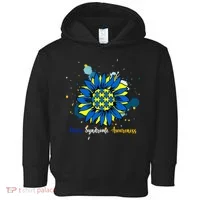 Down Syndrome Awareness Sunflower Toddler Hoodie thumb 0