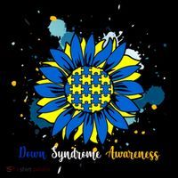 Down Syndrome Awareness Sunflower Toddler Hoodie thumb 2