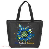 Down Syndrome Awareness Sunflower Tote Bag thumb 0