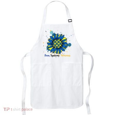 Down Syndrome Awareness Sunflower Apron