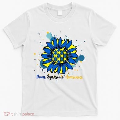 Down Syndrome Awareness Sunflower T-Shirt