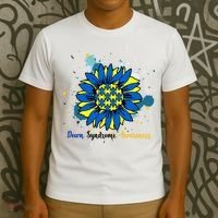 Down Syndrome Awareness Sunflower T-Shirt thumb 3