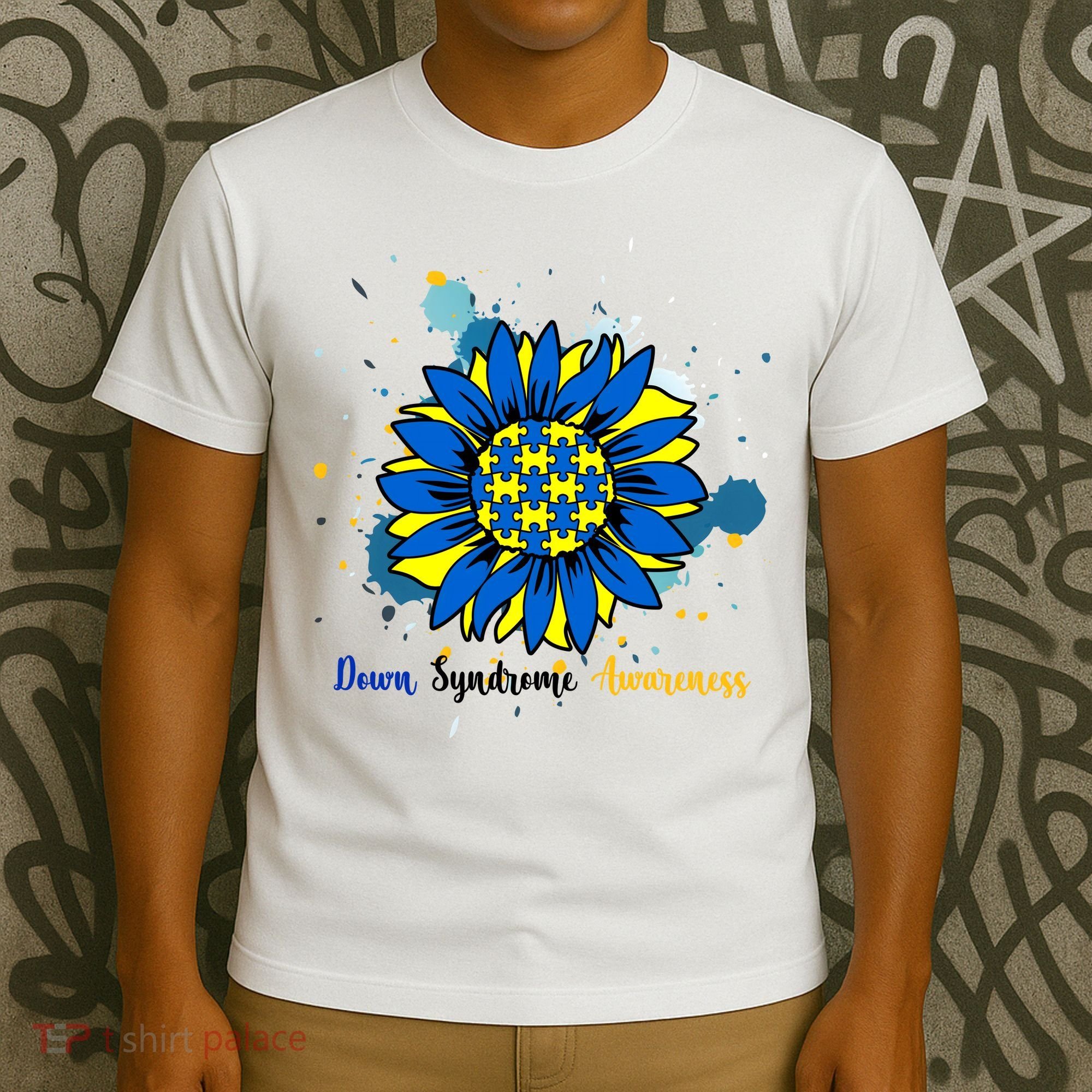 Down Syndrome Awareness Sunflower T-Shirt
