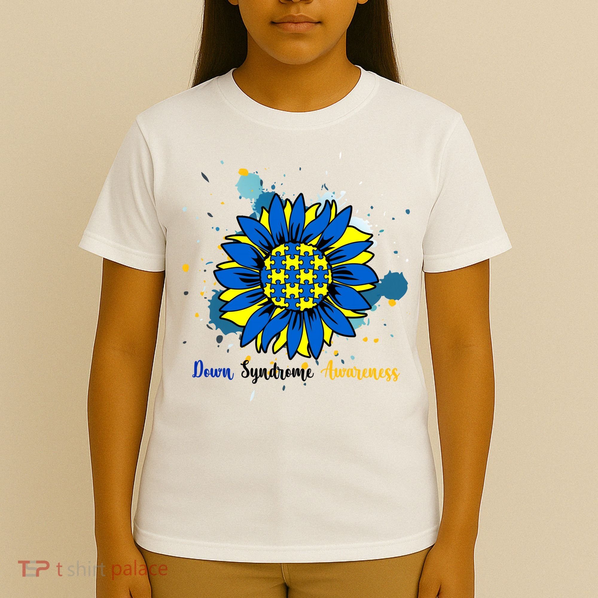 Down Syndrome Awareness Sunflower T-Shirt