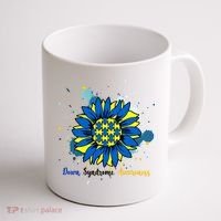 Down Syndrome Awareness Sunflower Coffee Mug thumb 1