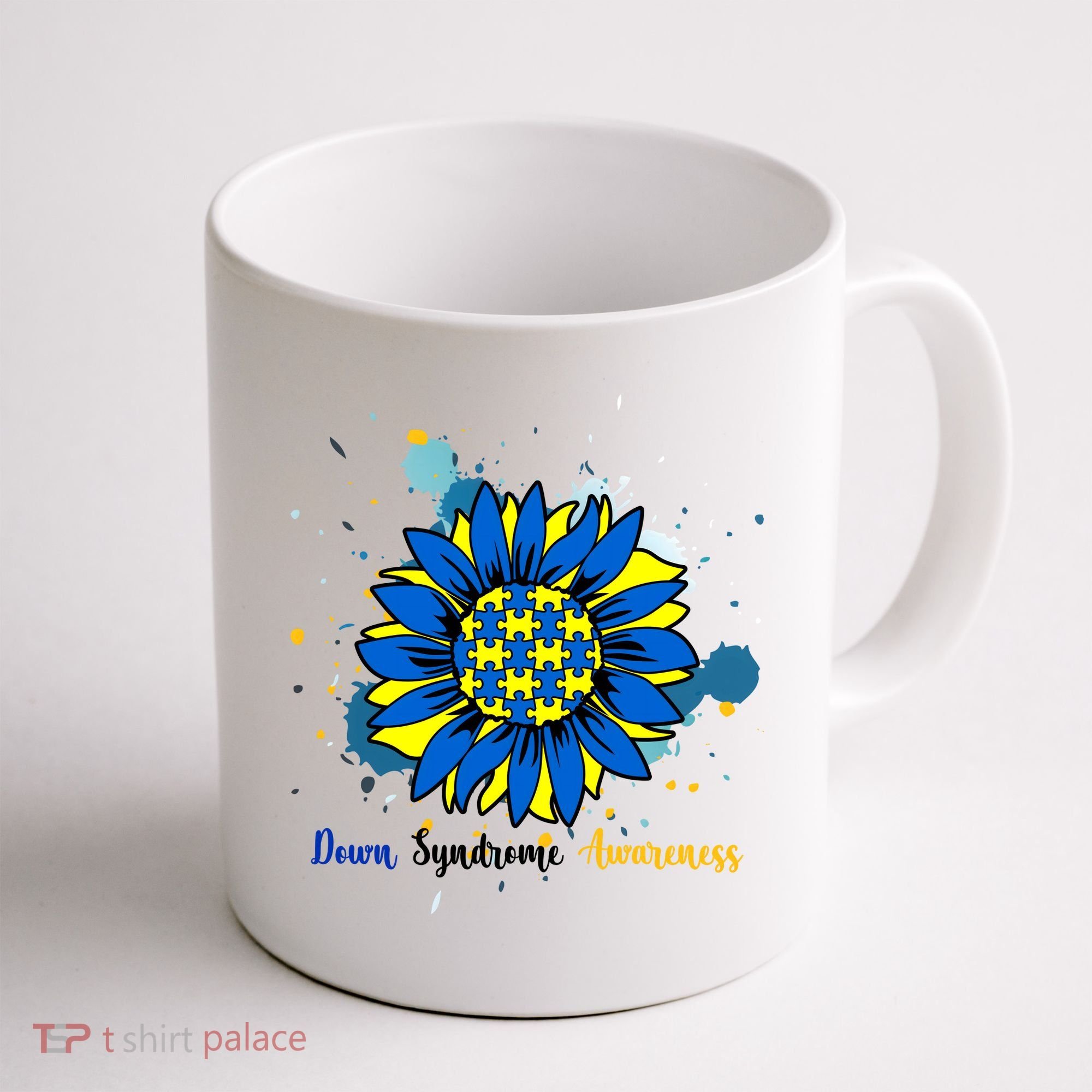 Down Syndrome Awareness Sunflower Coffee Mug