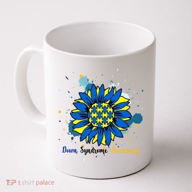 Down Syndrome Awareness Sunflower Coffee Mug