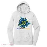 Down Syndrome Awareness Sunflower Women's Hoodie thumb 0