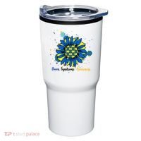 Down Syndrome Awareness Sunflower Tumbler thumb 0