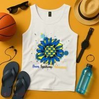 Down Syndrome Awareness Sunflower Tank Top thumb 4