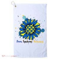 Down Syndrome Awareness Sunflower Golf Towel thumb 0