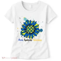 Down Syndrome Awareness Sunflower Women's T-Shirt thumb 0