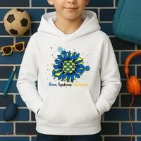 Down Syndrome Awareness Sunflower Kids Hoodie thumb 2