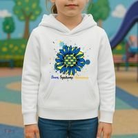 Down Syndrome Awareness Sunflower Kids Hoodie thumb 3
