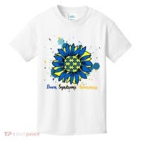Down Syndrome Awareness Sunflower Kids T-Shirt thumb 0