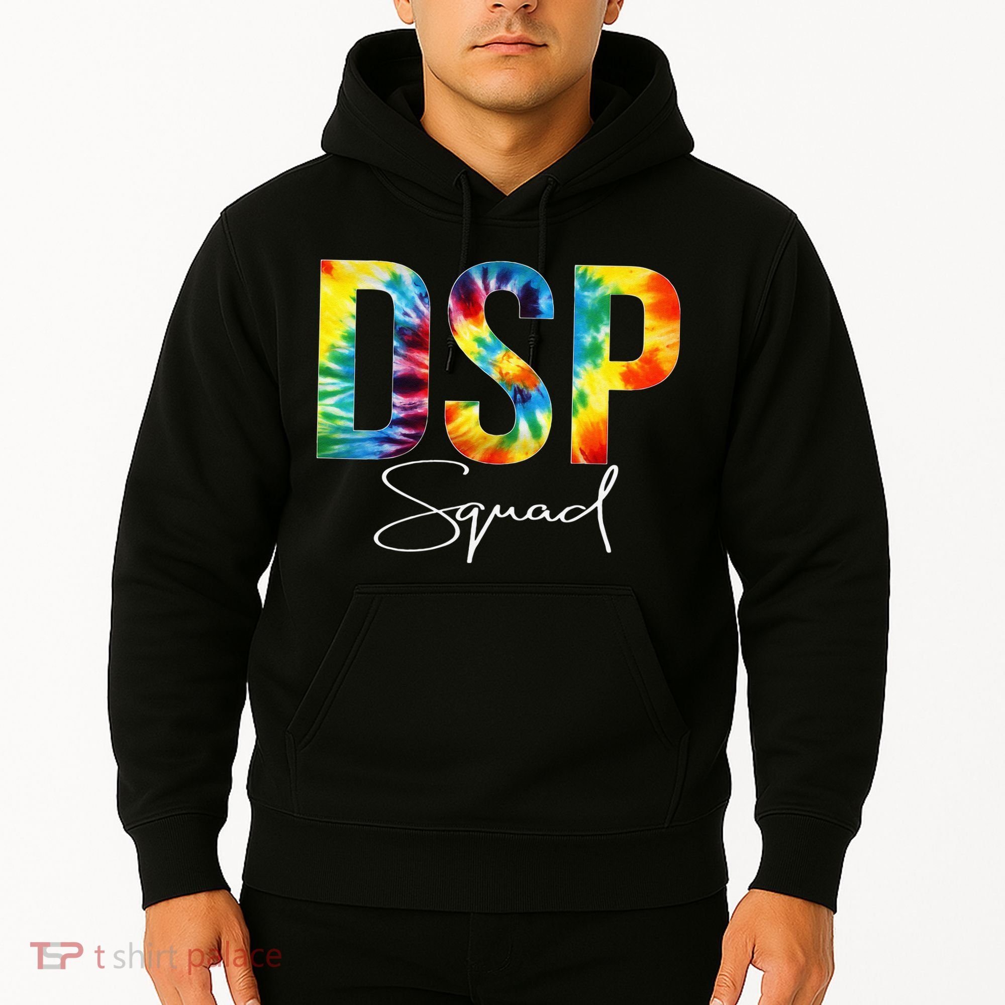 DSP Squad Appreciation Day Tie Dye For Women For Work Hoodie