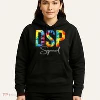 DSP Squad Appreciation Day Tie Dye For Women For Work Hoodie thumb 5