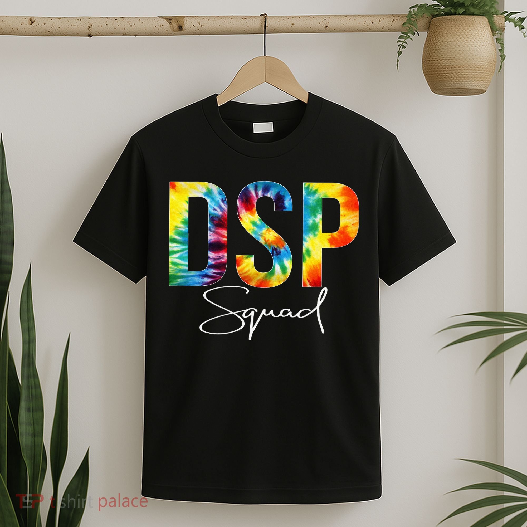 DSP Squad Appreciation Day Tie Dye For Women For Work T-Shirt