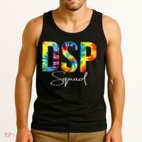 DSP Squad Appreciation Day Tie Dye For Women For Work Tank Top thumb 3