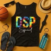 DSP Squad Appreciation Day Tie Dye For Women For Work Tank Top thumb 4