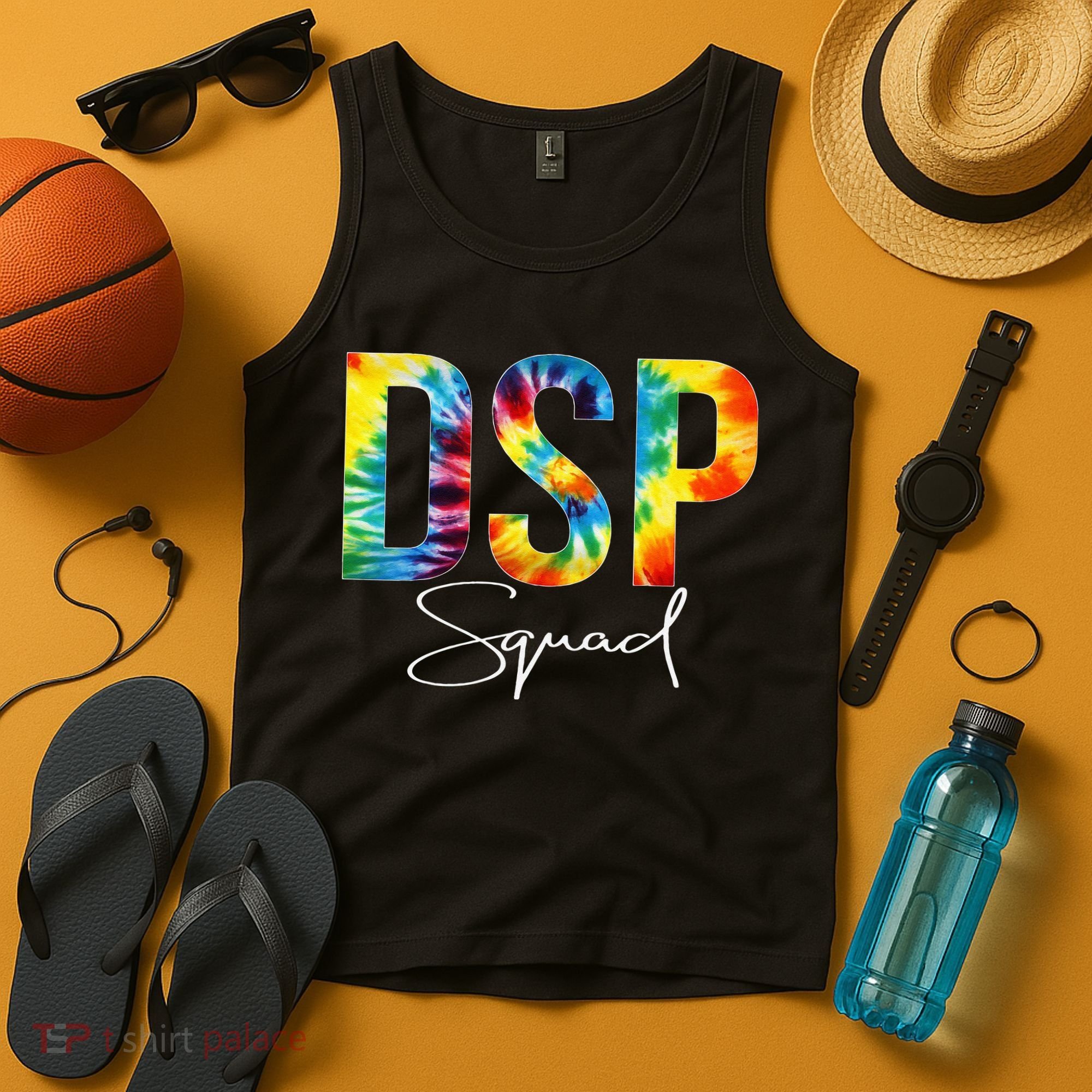 DSP Squad Appreciation Day Tie Dye For Women For Work Tank Top