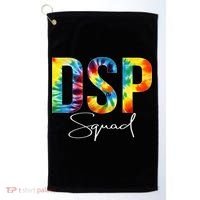 DSP Squad Appreciation Day Tie Dye For Women For Work Golf Towel thumb 0