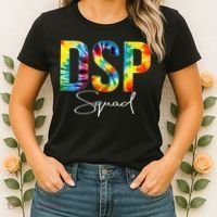 DSP Squad Appreciation Day Tie Dye For Women For Work Women's T-Shirt thumb 2