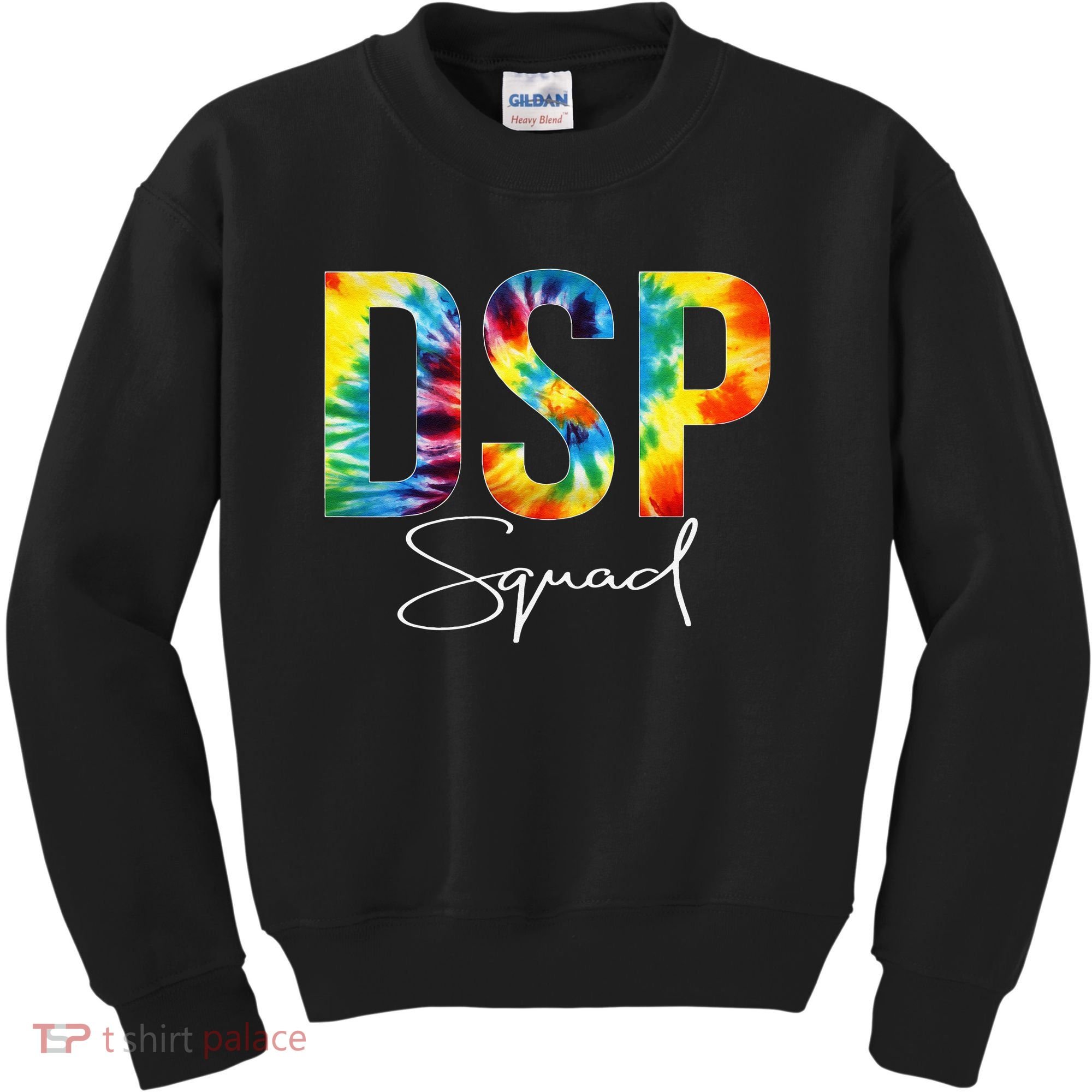 DSP Squad Appreciation Day Tie Dye For Women For Work Kids Sweatshirt