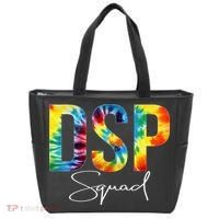 DSP Squad Appreciation Day Tie Dye For Women For Work Tote Bag thumb 0