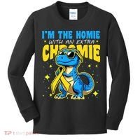 Down Syndrome Awareness Im The Homie With An Extra Chromie Kids Long Sleeve Shirt thumb 0