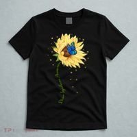 Down Syndrome Awareness Sunflower Butterfly T-Shirt thumb 5