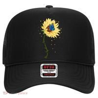 Down Syndrome Awareness Sunflower Butterfly Hat thumb 0