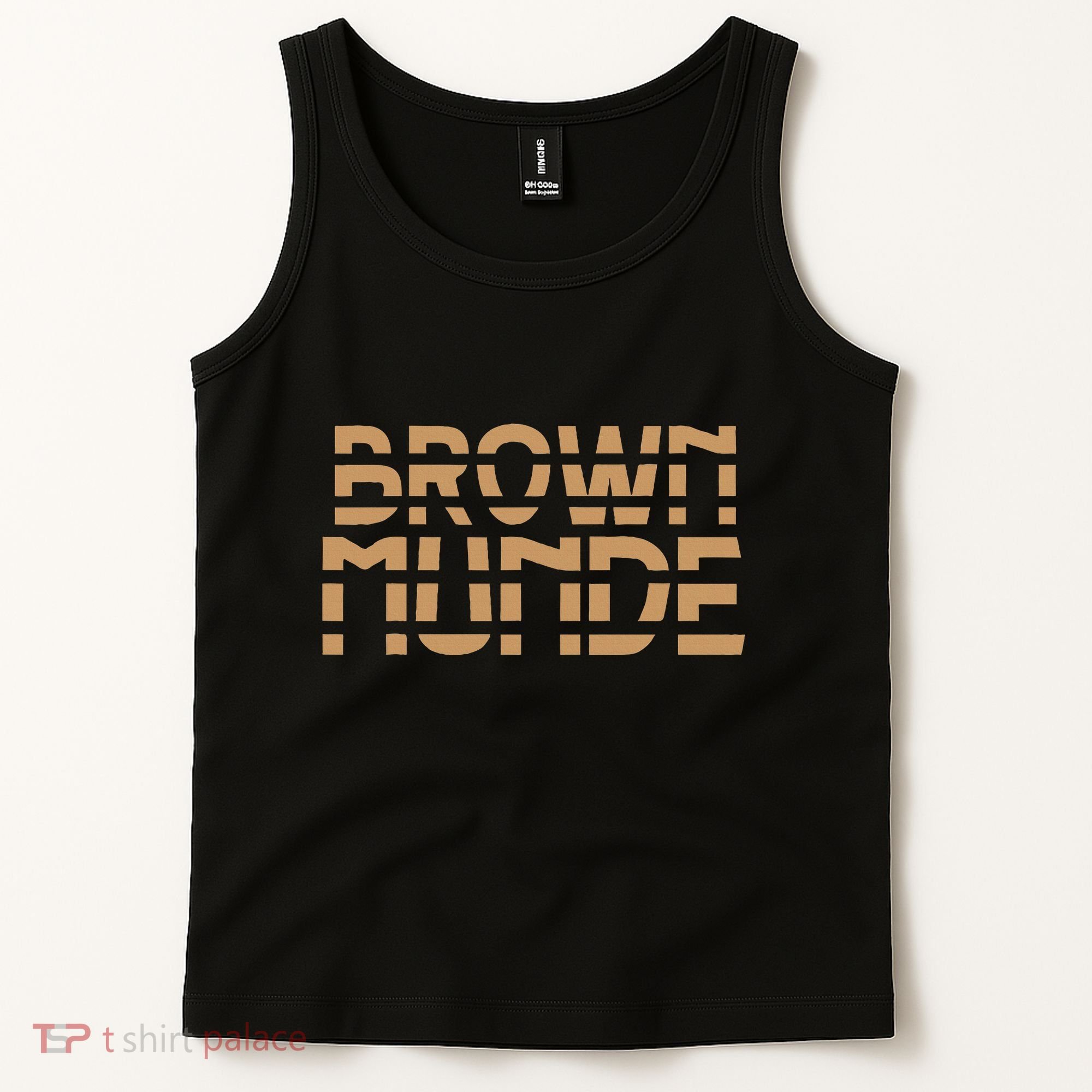 Desi South Asian Brown Munde Indian Tank Top