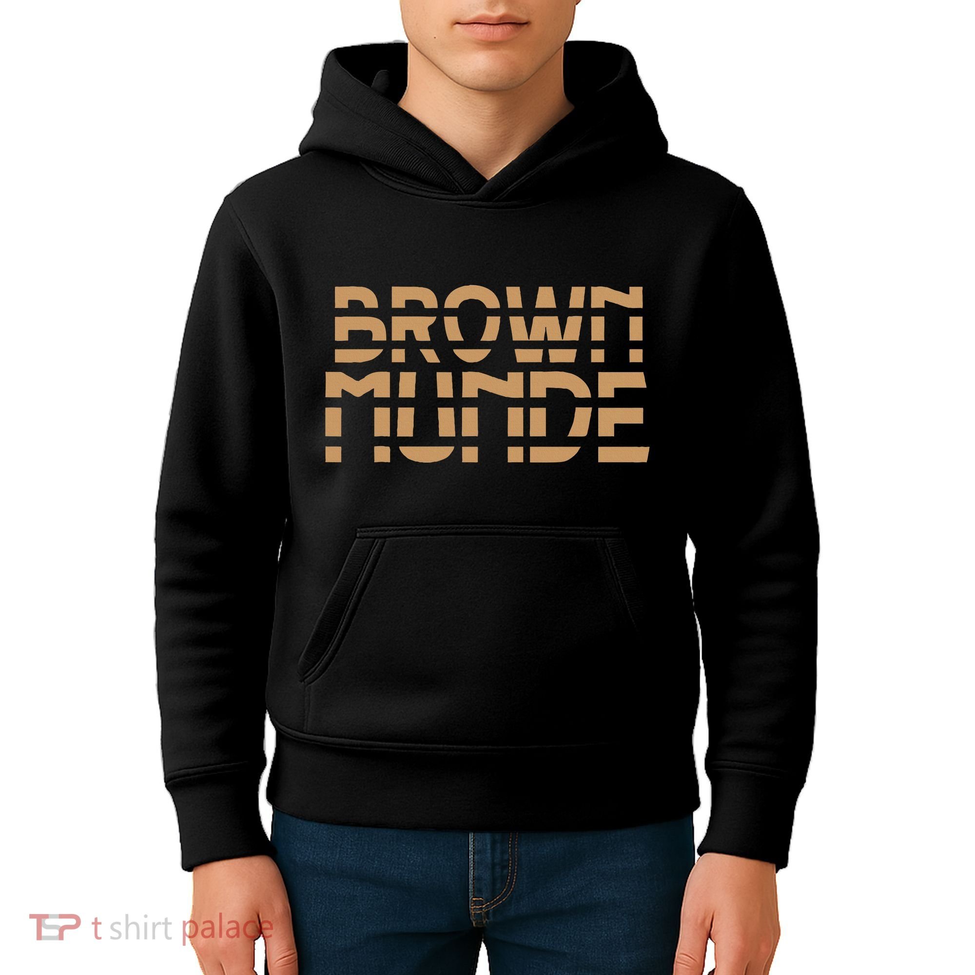 Desi South Asian Brown Munde Indian Kids Hoodie