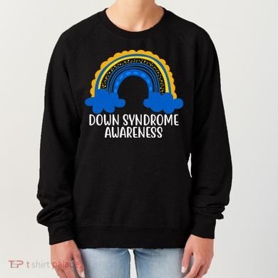 Down Syndrome Awareness Rainbow Women's Sweatshirt