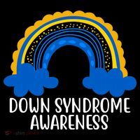 Down Syndrome Awareness Rainbow Toddler Hoodie thumb 2