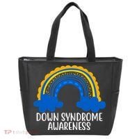 Down Syndrome Awareness Rainbow Tote Bag thumb 0