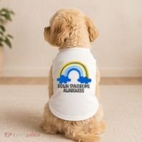 Down Syndrome Awareness Rainbow Doggie Tank thumb 2