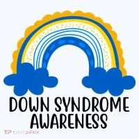 Down Syndrome Awareness Rainbow Doggie Tank thumb 4