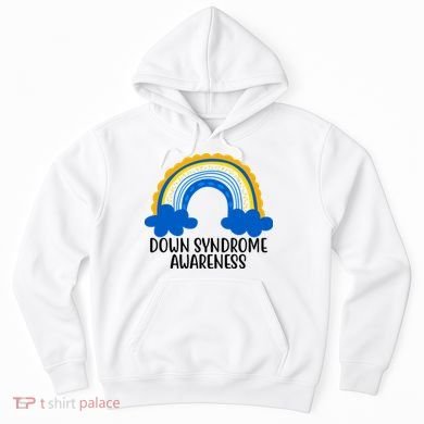 Down Syndrome Awareness Rainbow Hoodie