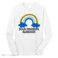 Down Syndrome Awareness Rainbow Long Sleeve Shirt thumb 0